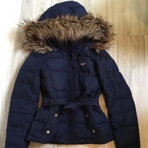 Hollister puffer jacket